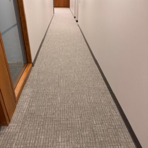 carpet in a hallway Edward Jones